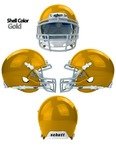 Custom Full Size Replica Football Helmet - Gold