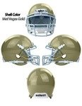Custom Full Size Replica Football Helmet - Metallic Vegas Gold