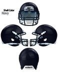 Custom Full Size Replica Football Helmet - Navy