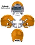 Custom Full Size Replica Football Helmet - Sunflower Gold