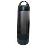 Custom Imprinted 17 oz. Bluetooth(R) Speaker Bottle, Full Color - Black