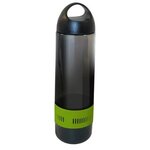 Custom Imprinted 17 oz. Bluetooth(R) Speaker Bottle, Full Color - Lime Green