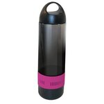 Custom Imprinted 17 oz. Bluetooth(R) Speaker Bottle, Full Color - Pink