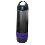 Custom Imprinted 17 oz. Bluetooth(R) Speaker Bottle, Full Color - Purple