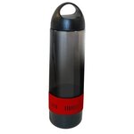 Custom Imprinted 17 oz. Bluetooth(R) Speaker Bottle, Full Color - Red