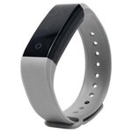 Custom Imprinted Activity Tracker Wristband 2.0 Full Color - Gray