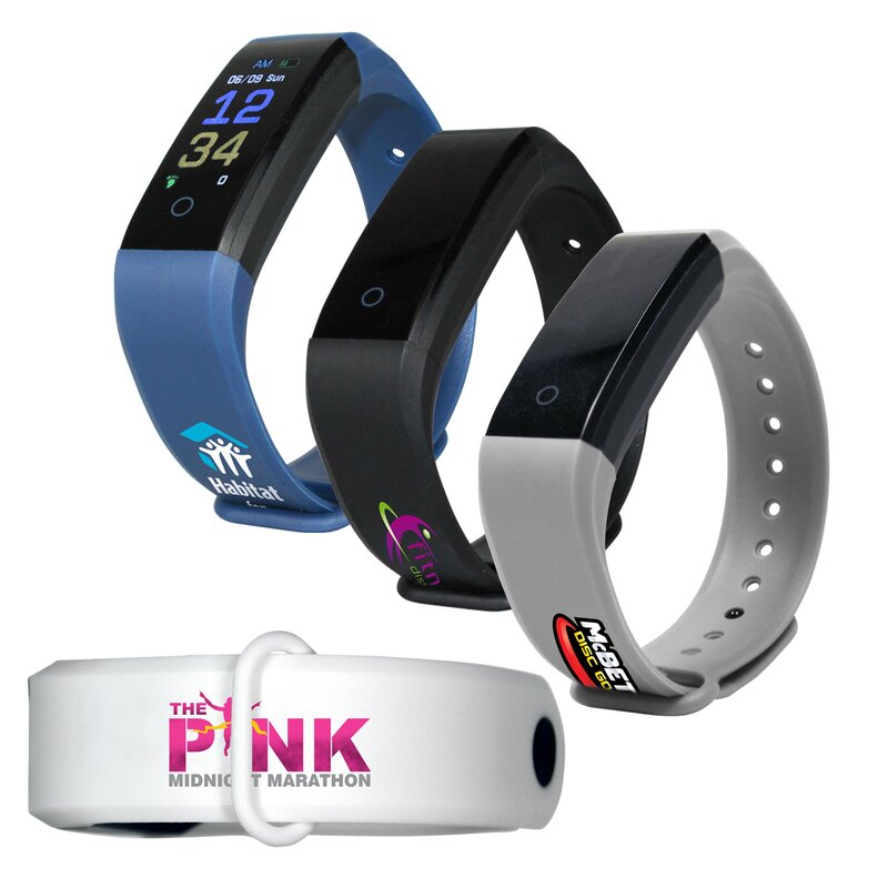 Main Product Image for Custom Imprinted Activity Tracker Wristband 2.0 Full Color