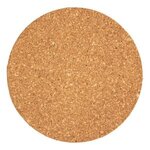 Custom Imprinted Deluxe Cork Coaster, Full Color Digital - Brown