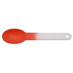 Custom Imprinted Deluxe Mood(TM) Spoon, Full Color Digital - Frosted to Orange