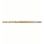 Custom Imprinted Glisten Design Pencil - Gold
