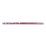Custom Imprinted Glisten Design Pencil - Magenta