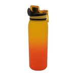 Custom Imprinted Halcyon 30 oz. Ombre Sport Bottle, Full Color - Yellow to Orange