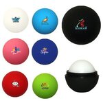 Custom Imprinted Halcyon(R) Round Lip Balm Full Color -  