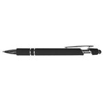 Custom Imprinted Halcyon(R) York Pen/Stylus, Full Color - Black