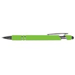 Custom Imprinted Halcyon(R) York Pen/Stylus, Full Color - Lime Green