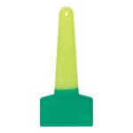 Custom Imprinted Large Mood Ice Scraper,Full Color - Yellow To Green