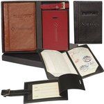 Buy Imprinted Luggage Tag And Passport Set Leeman New York