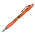 Custom Imprinted Mardi Gras Grip Pen Full Color -  