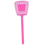 Custom Imprinted MicroHalt(TM) Mega Fly Swatter, Full Color - Neon Pink