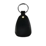 Custom Imprinted MicroHalt Western Saddle Key Tag, Full Color - Black