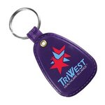 Custom Imprinted MicroHalt Western Saddle Key Tag, Full Color -  