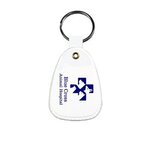 Custom Imprinted MicroHalt Western Saddle Key Tag -  