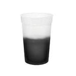 Custom Imprinted Mood(TM) 12 oz. Stadium Cup, Full Color Digital - Frosted to Smoke