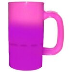 Custom Imprinted Mood(TM) 14 oz. Beer Stein 1 Side, Full Color - Pink to Purple