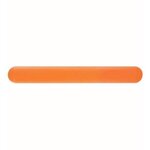 Custom Imprinted Nail File in Plastic Sleeve - Orange