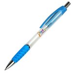 Custom Imprinted Nite Glow Grip Pen - Full Color -  