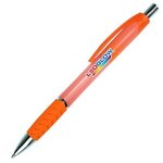 Custom Imprinted Nite Glow Grip Pen - Full Color -  