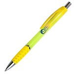 Custom Imprinted Nite Glow Grip Pen - Full Color -  