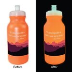 Custom Imprinted Nite Glow Value Cycle Bottle 20 oz. Full Color -  
