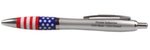 Custom Imprinted Pen - Emissary Click Pen - USA Theme -  
