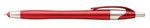 Custom Imprinted Pen Javalina Spring Stylus - Garnet Red