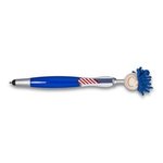 Custom Imprinted Pen - Patriotic MopTopper (TM) Pen -  