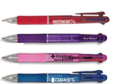 Main Product Image for Imprinted Pen - Translucent Voyager 3 In 1 Ballpoint