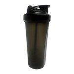 Custom Imprinted Perfect Shaker Bottle - 27oz - Black-black-black