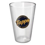 Custom Imprinted Plastic Pint Glass  16 oz. - Full Color -  