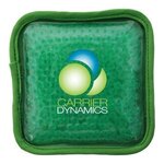 Custom Imprinted Plush Square Gel Bead Hot/Cold Pack Full Color -  