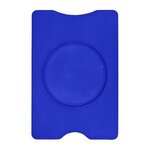 Custom Imprinted RFID Stand-Out Phone/Card Holder, Full Color - Blue