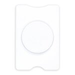Custom Imprinted RFID Stand-Out Phone/Card Holder Full Color - White