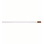 Custom Imprinted Solo Pencil,Round - White