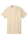 Custom Imprinted T-shirt - 100% Cotton - Creme