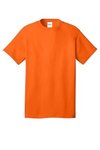 Custom Imprinted T-shirt - 100% Cotton - S. Orange