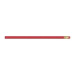 Custom Imprinted Thrifty Pencil with Pink Eraser - Red