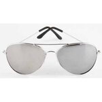 Custom Printed Aviator sunglasses - Silver