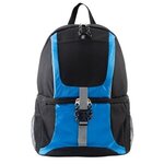 Custom Printed Backpack Cooler - Blue