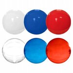 Custom Printed Beach Ball - 16" - Solid Color -  