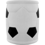 Custom Printed Beverage Cooler Sports - Soccer - White/Black